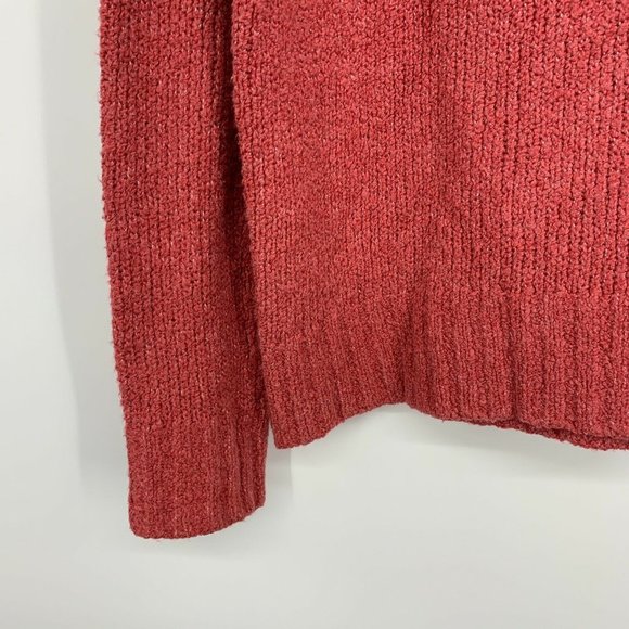 American Eagle Sweater Henley Jegging Fit Pullover Button Up Pink - Picture 11 of 12